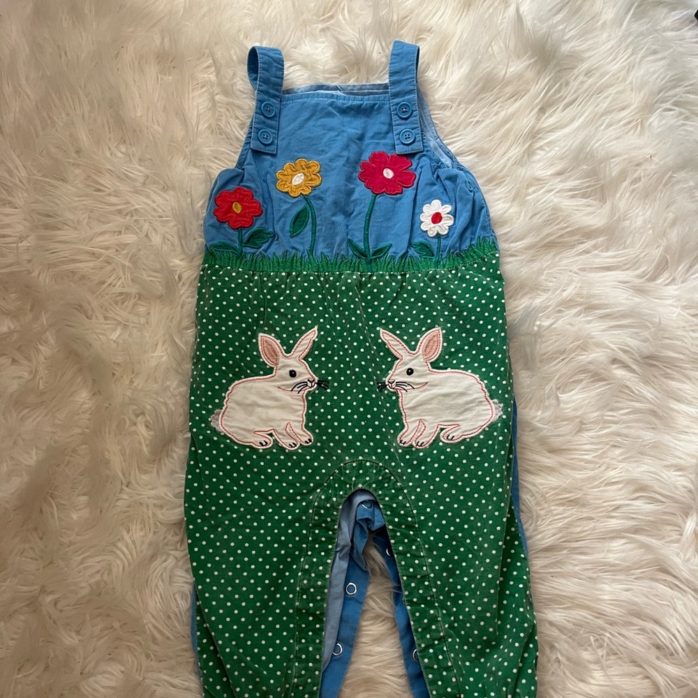 Mini Boden corded overalls
